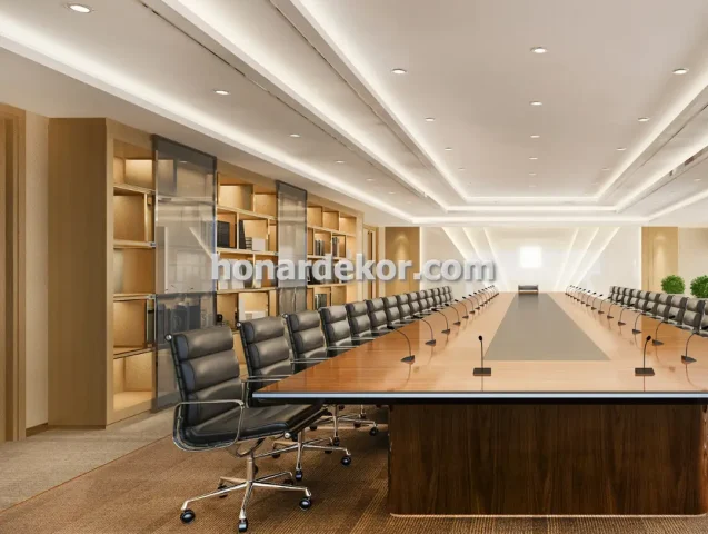 طراحی و دکوراسیون داخلی ساختمان اداری در شمال تهران