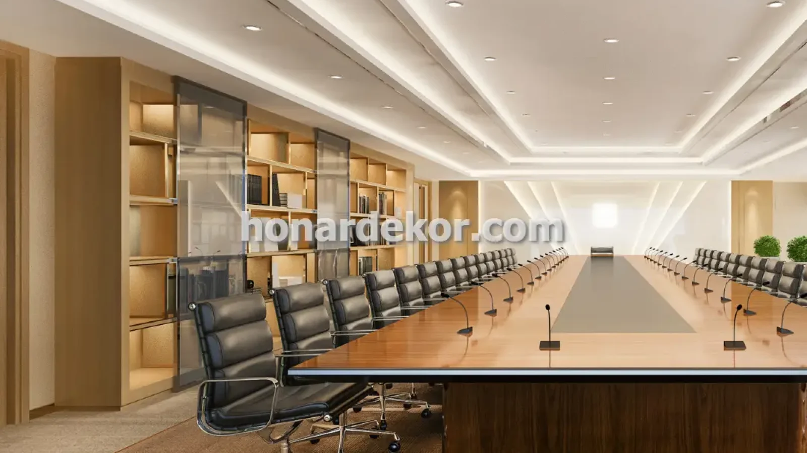 طراحی و دکوراسیون داخلی ساختمان اداری در شمال تهران
